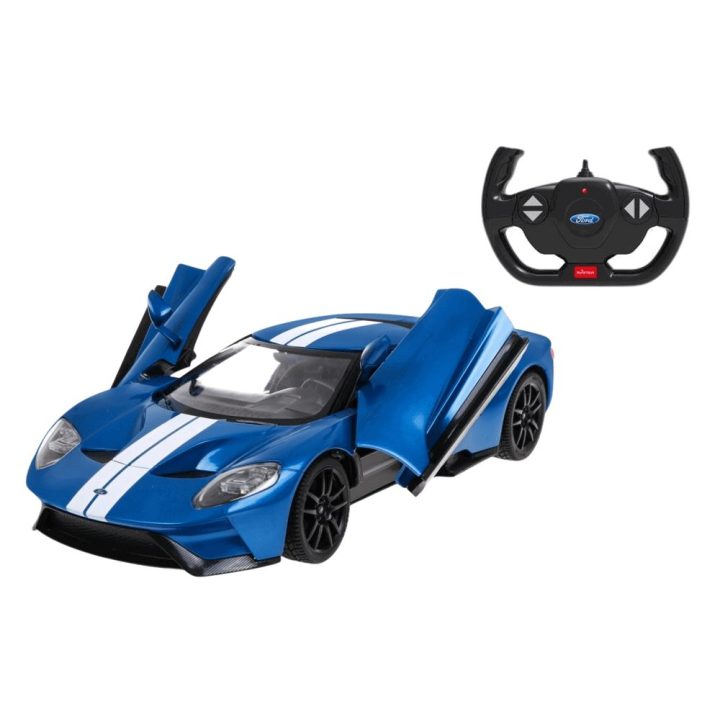 Mašinėlė Ford GT valdomu pultu su atidaromomis durimis – žaidimams ir greičio nuotykiams.