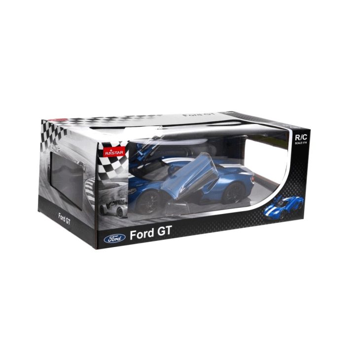 Mašinėlė Ford GT valdomu pultu su atidaromomis durimis – žaidimams ir greičio nuotykiams.