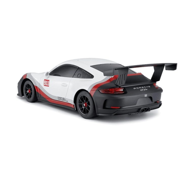 Mašinėlė valdomu pultu Porsche 911 GT3 Rastar – greičiui ir pramogai kiekviename važiavime.