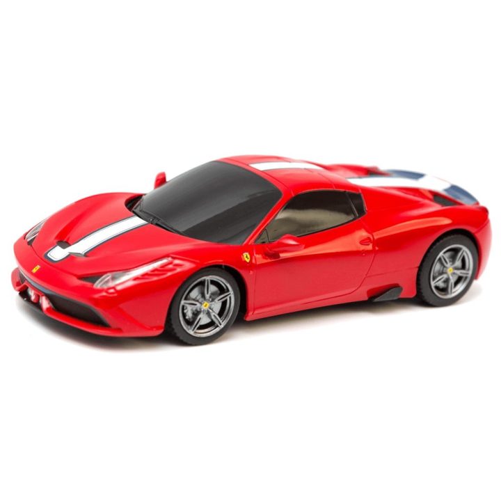 Mašinėlė radijo bangomis Ferrari 458 Speciale – greičiui ir pramogai bet kurioje trasoje.