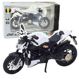 Motociklas sportinis metalinis su garsais ir šviesomis – žaismingiems nuotykiams namuose.