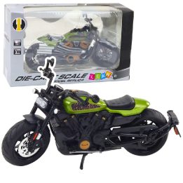 Motociklas Chopper 1:12 su garsais ir šviesomis – žaismingiems nuotykiams ir vaizduotei.