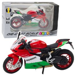 Motociklas sportinis metalinis su garsais ir šviesomis – žaismingiems nuotykiams namuose.