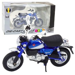 Motociklas metalinis retro stiliaus 1:12 – kolekcionavimui ir interjero akcentui.