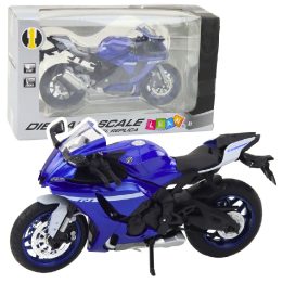 Motociklas metalinis su garsais ir šviesomis R1 – žaidimams pilniems veiksmo ir greičio.