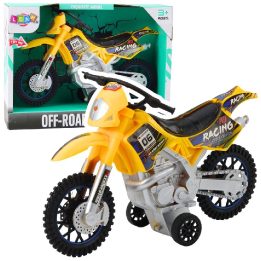 Motociklas bekelės su šviesomis ir garsais – nuotykiams ir aktyviam žaidimui.