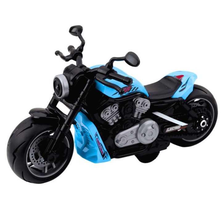 Žaislinis motociklas su varikliu ir garsais – džiaugsmui ir aktyviems nuotykiams.