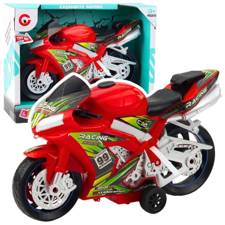 Dviratis balansinis su šviesomis ir garsais Racer – linksmiems ir aktyviems nuotykiams vaikams.