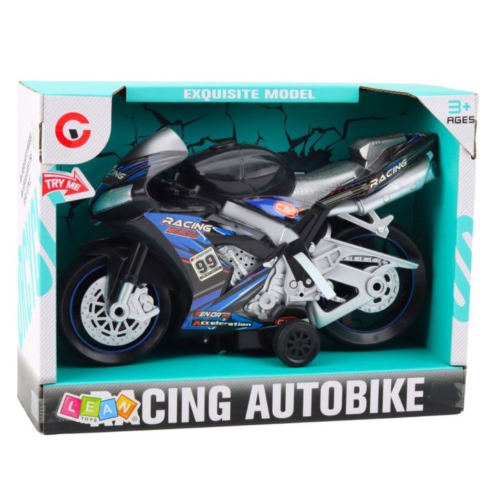 Dviratis vaikiškas lenktyninis Racer Drive – smagiems nuotykiams su šviesomis ir garsais.