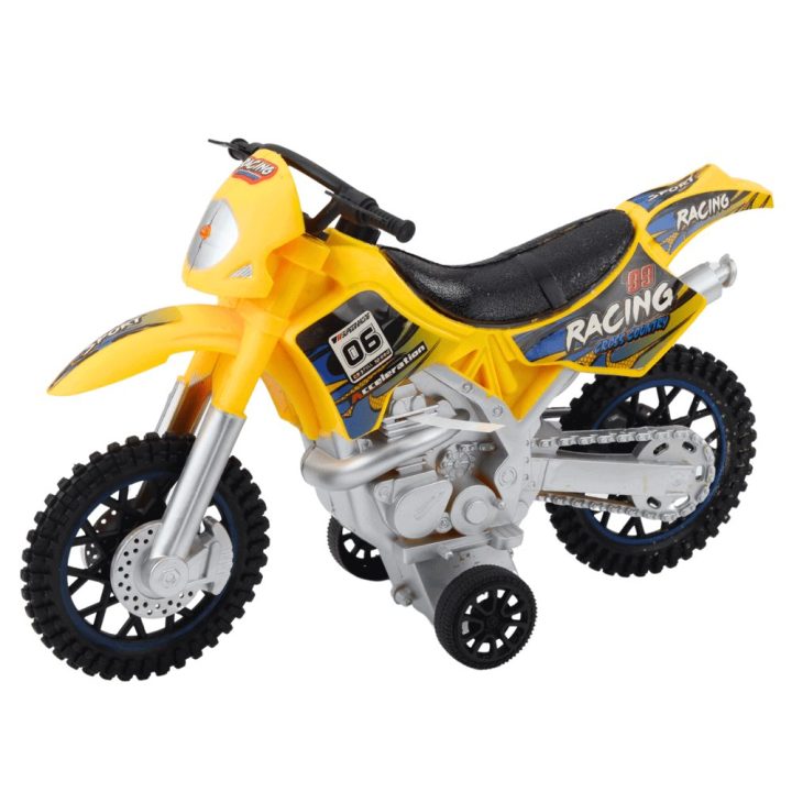 Motociklas su garsais ir šviesomis Off-Road – nuotykiams ir žaidimų įvairovei.
