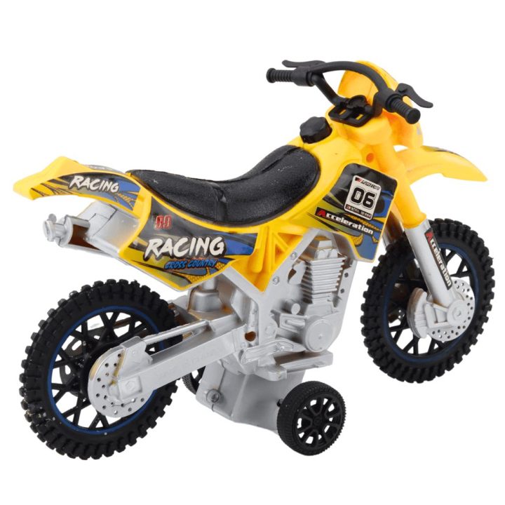 Motociklas su garsais ir šviesomis Off-Road – nuotykiams ir žaidimų įvairovei.