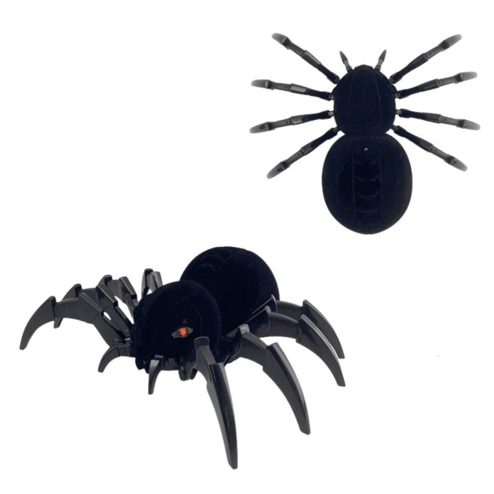 Žaislas voras su dūmų efektu Black Widow – džiaugsmui ir kūrybiškiems nuotykiams.