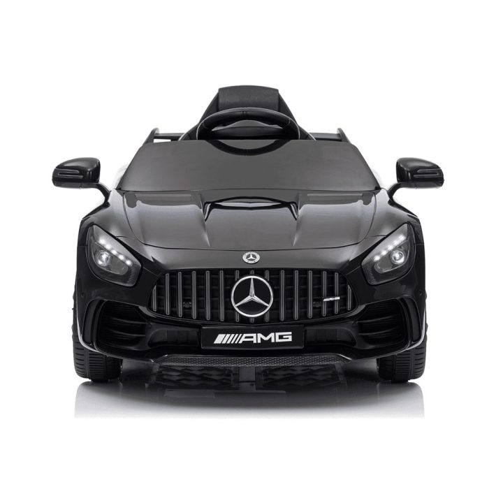 Elektromobilis Mercedes GTR vaikams – pramogai ir saugiam vairavimo džiaugsmui.