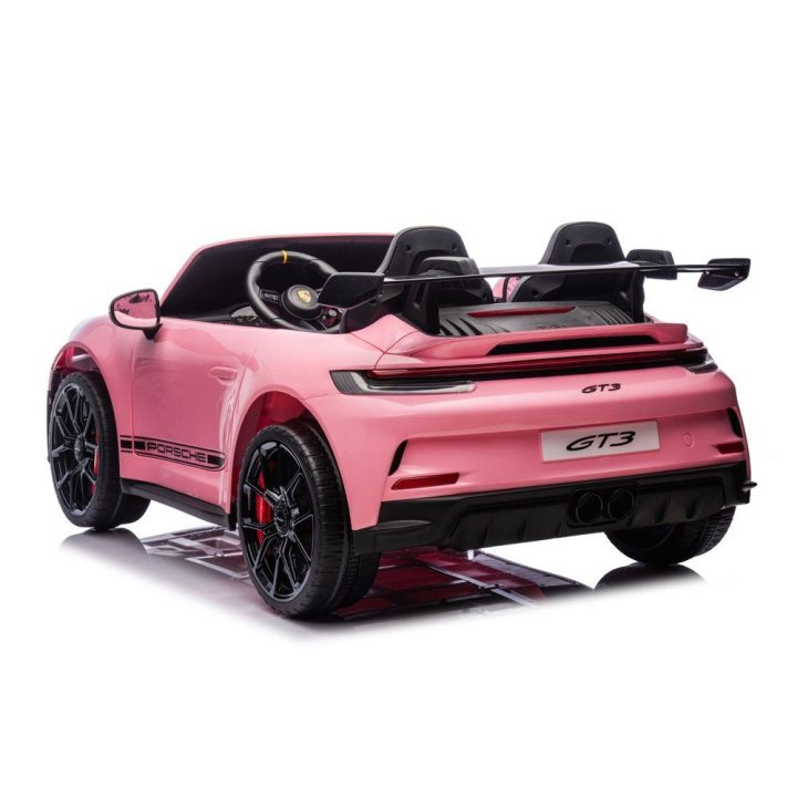 Elektromobilis Porsche GT3 vaikams – pramogoms ir pirmiesiems nuotykiams lauke.