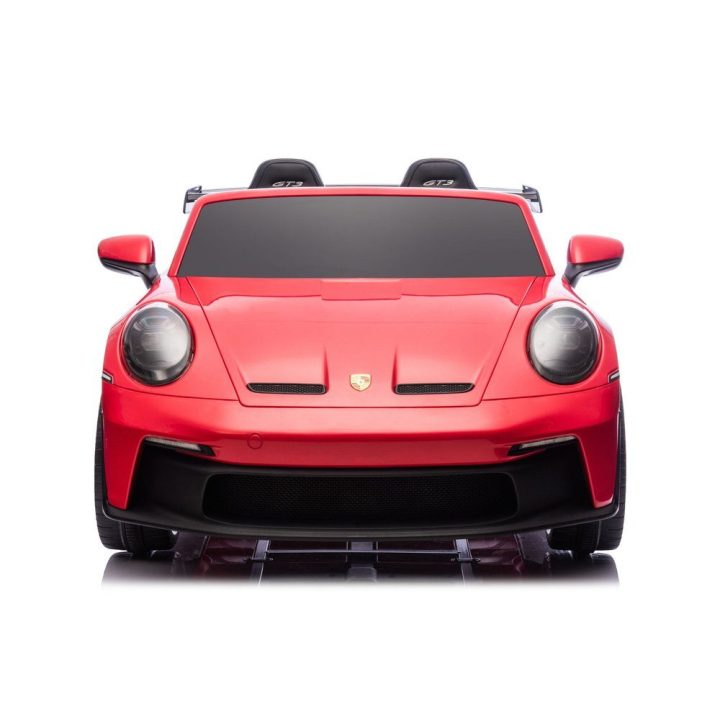 Elektromobilis Porsche GT3 vaikams – pramogai ir vairavimo džiaugsmui namuose.