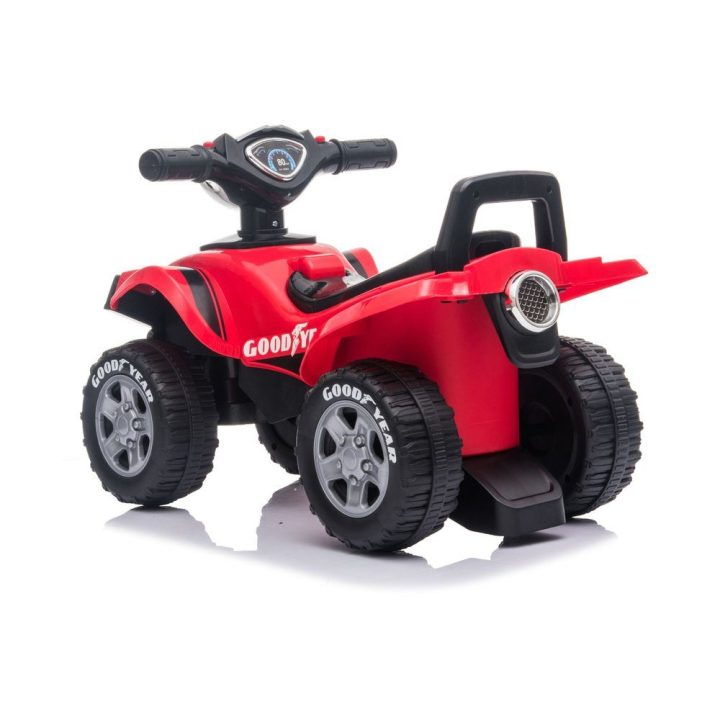 Keturratis su garsu ir šviesomis Ride-on – smagiam ir aktyviam vaiko laisvalaikiui.