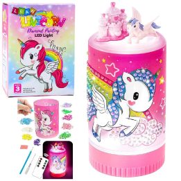 Naktinė lempa vienaragio stiklainis Creative Kit – kūrybai ir jaukiai atmosferai kambaryje.