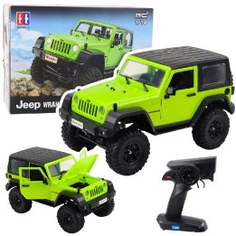 Mašinėlė visureigis RC Jeep Wrangler 1:14 – nuotykiams bekelėje ir valdymo malonumui.