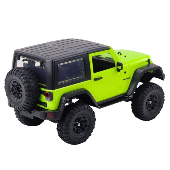 Mašinėlė visureigis RC Jeep Wrangler 1:14 – nuotykiams bekelėje ir valdymo malonumui.
