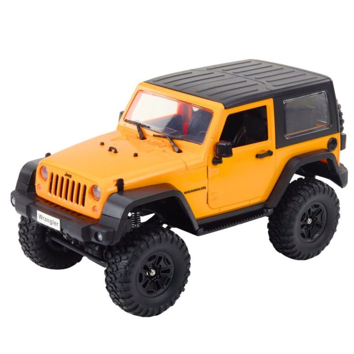 Visureigis nuotoliniu valdymu Jeep Wrangler RC – nuotykiams bekelėje ir žaidimų laisvei.