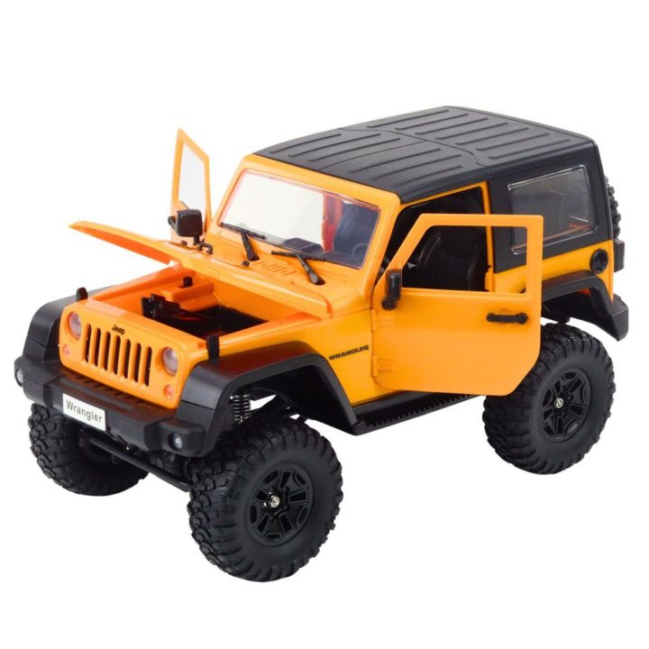 Visureigis nuotoliniu valdymu Jeep Wrangler RC – nuotykiams bekelėje ir žaidimų laisvei.