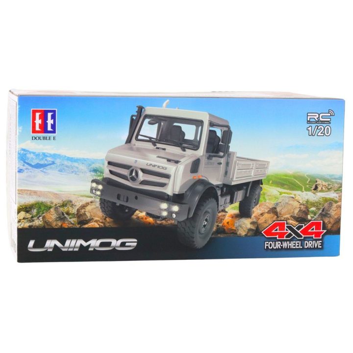 Visureigis valdomas nuotoliniu būdu Mercedes Unimog – nuotykiams ir bekelės iššūkiams.