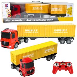 Sunkvežimis konteinerinis Mercedes-Benz Arocs valdomas pulteliu – žaidimams ir nuotykiams su technika.