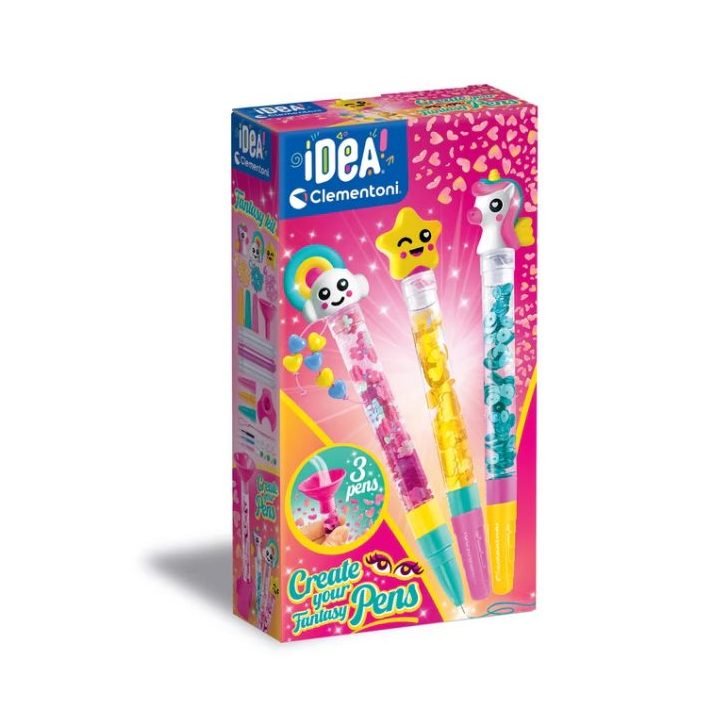 Rinkinys piešimui Fantasy Pen Creators Clementoni – kūrybiškiems nuotykiams namuose.