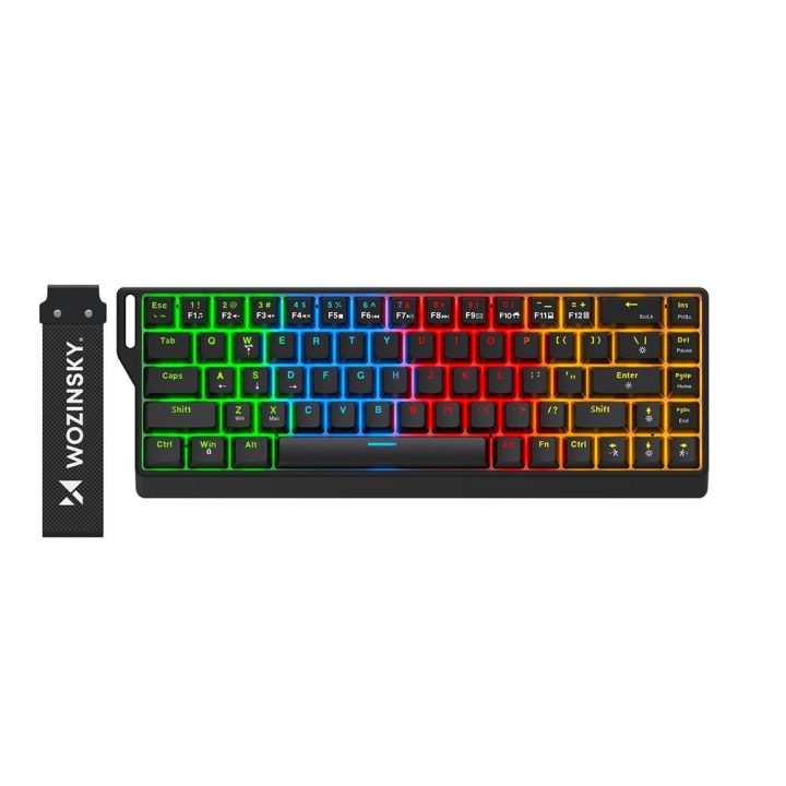 Klaviatūra mechaninė su RGB apšvietimu – tikslumui ir dinaminiam žaidimui.