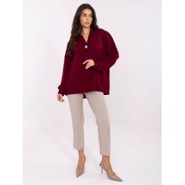 Palaidinė bordo atspalvio IT BZ – elegancijai ir jaukumui kasdien.