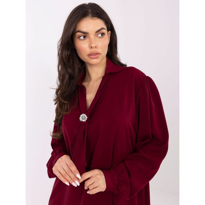 Palaidinė bordo atspalvio IT BZ – elegancijai ir jaukumui kasdien.