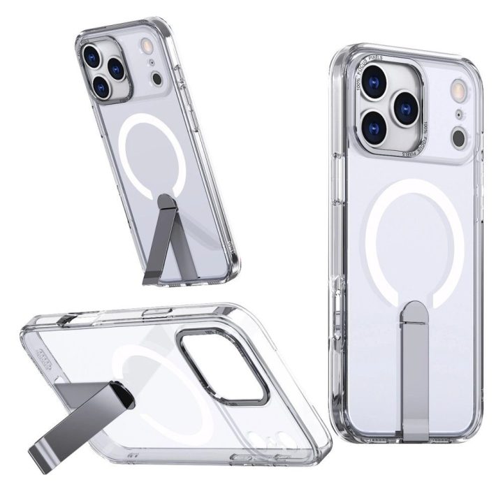 Dėklas skaidrus Hybrid Armor X Samsung Galaxy S25 FE – apsaugai ir patogiam naudojimui su MagSafe.
