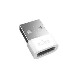 Adapteris USB-C į USB-A Puro – patogiam įrenginių sujungimui kasdien.