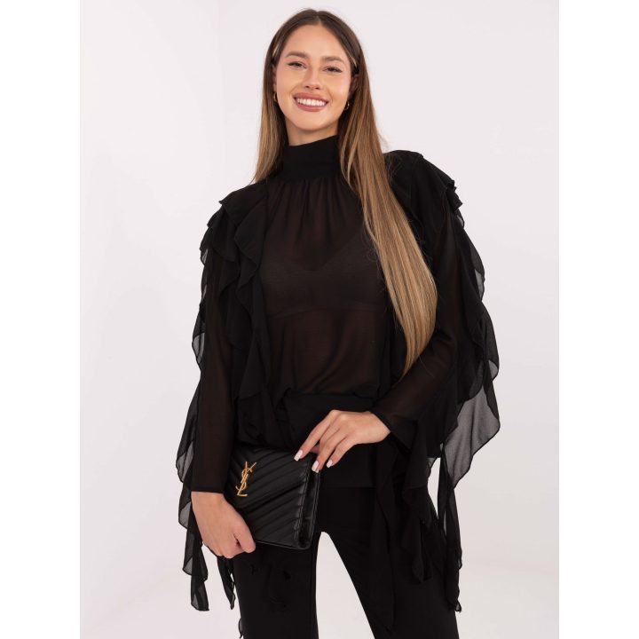 Palaidinė juoda Makadamia – elegancijai ir patogumui kasdien.