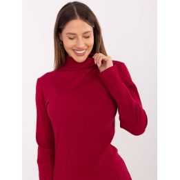 Suknelė bordo Makadamia – elegancijai ir jaukumui vėsesnėmis dienomis.