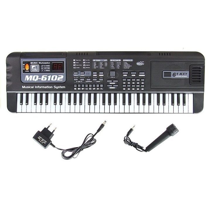 Sintezatorius su mikrofonu MQ – kūrybiškiems muzikiniams atradimams namuose.