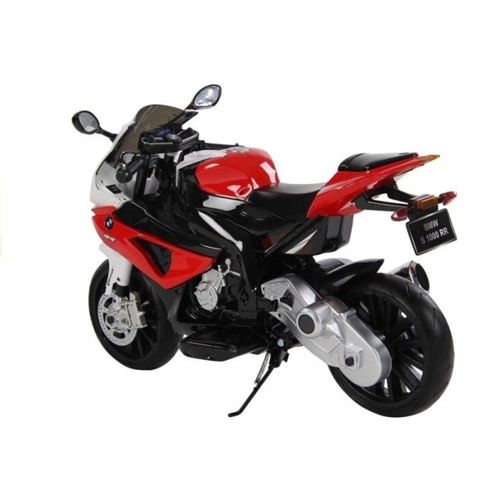 Motociklas elektrinis BMW S1000RR – mažųjų greičiui ir pramogai lauke.