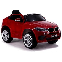 Elektromobilis visureigis BMW X6 vaikams – pramogai ir aktyviam laisvalaikiui lauke.