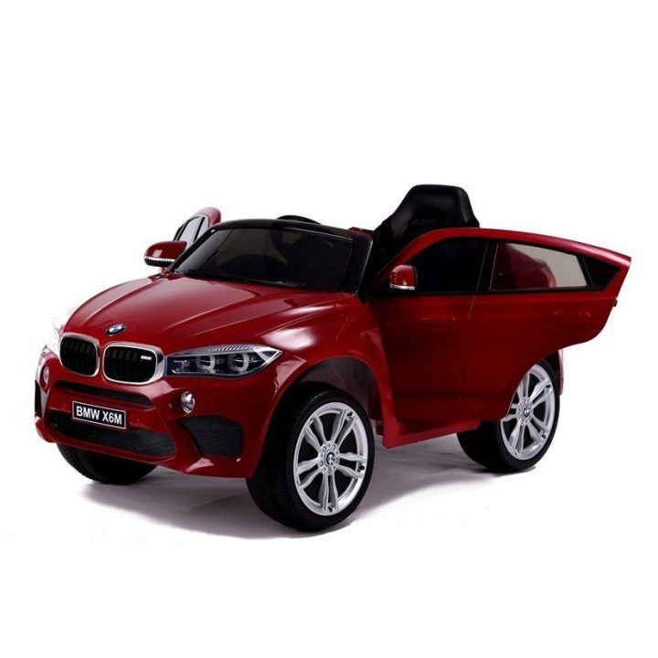 Elektromobilis visureigis BMW X6 vaikams – pramogai ir aktyviam laisvalaikiui lauke.