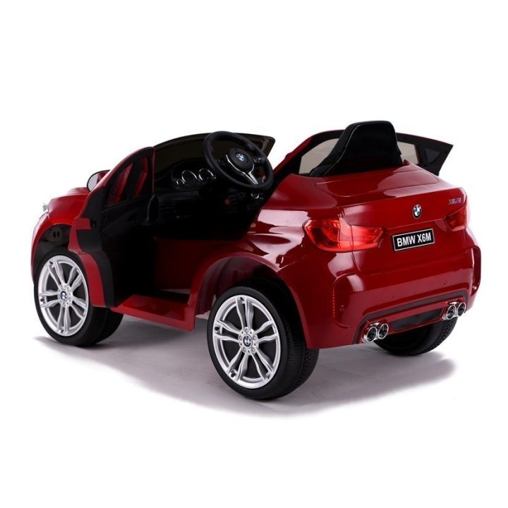 Elektromobilis visureigis BMW X6 vaikams – pramogai ir aktyviam laisvalaikiui lauke.