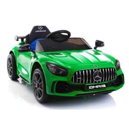 Elektromobilis Mercedes GTR vaikams – pramogai ir saugiam vairavimo pažinimui.