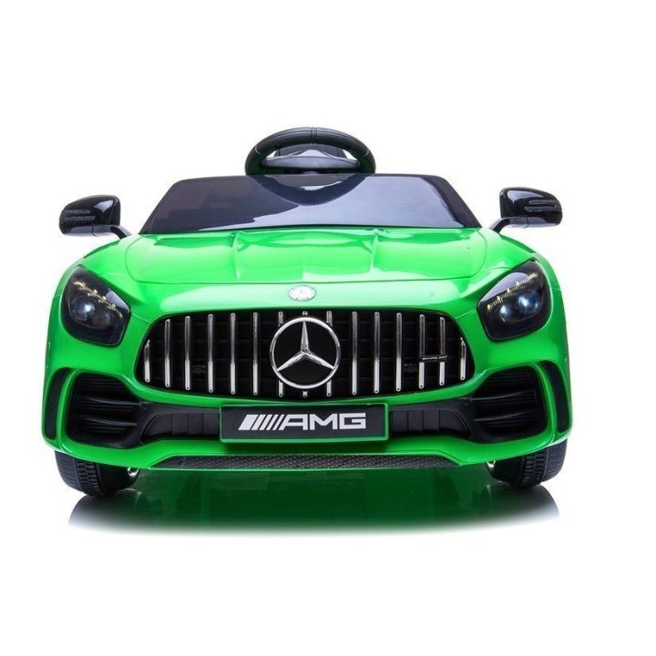 Elektromobilis Mercedes GTR vaikams – pramogai ir saugiam vairavimo pažinimui.