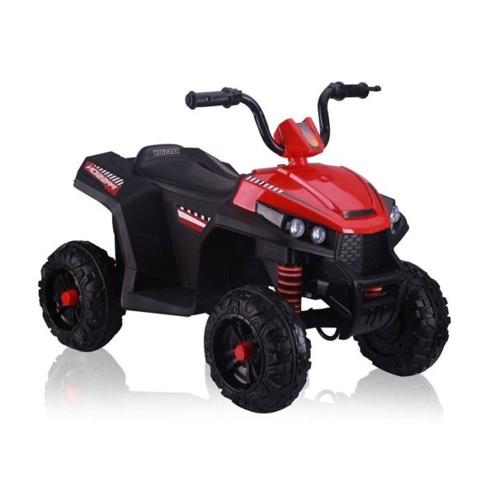 Keturratis elektrinis S601 – smagioms ir saugioms vaikų pramogoms lauke.
