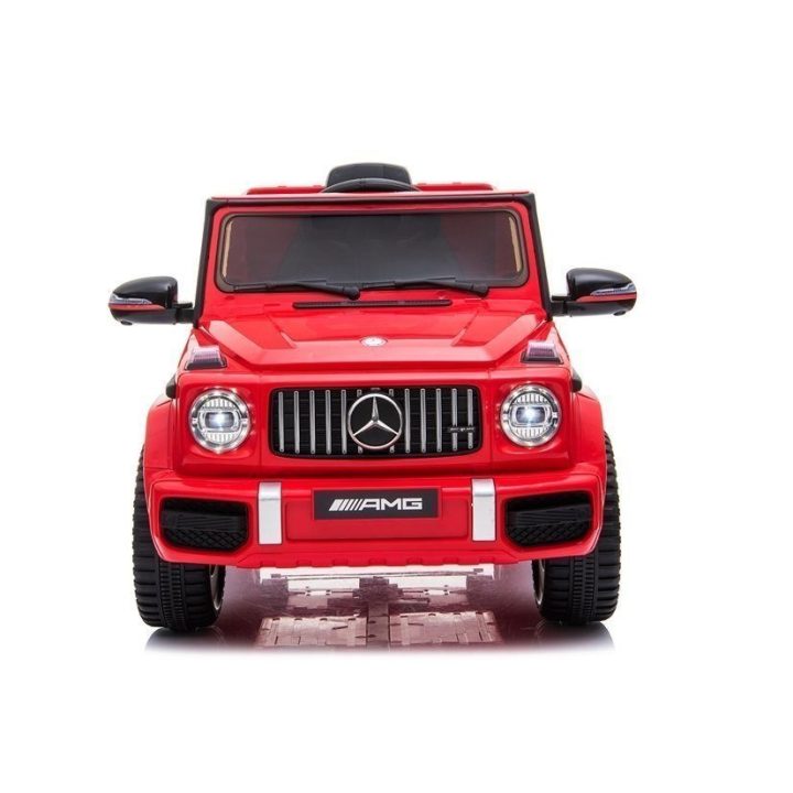 Elektromobilis Mercedes G63 AMG vaikams – pramogai ir vairavimo džiaugsmui lauke.