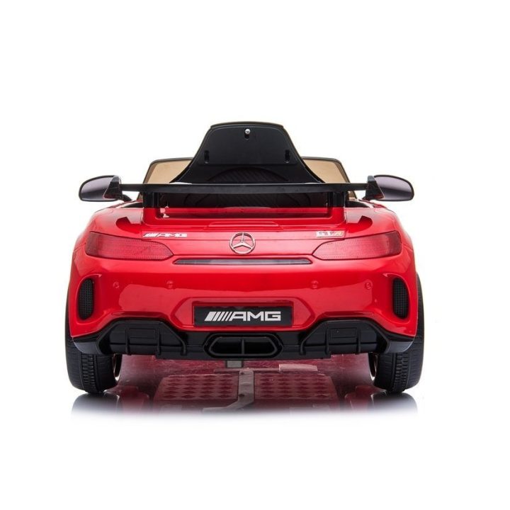 Elektromobilis sportinis Mercedes GTR – pramogai ir vairavimo džiaugsmui vaikams.