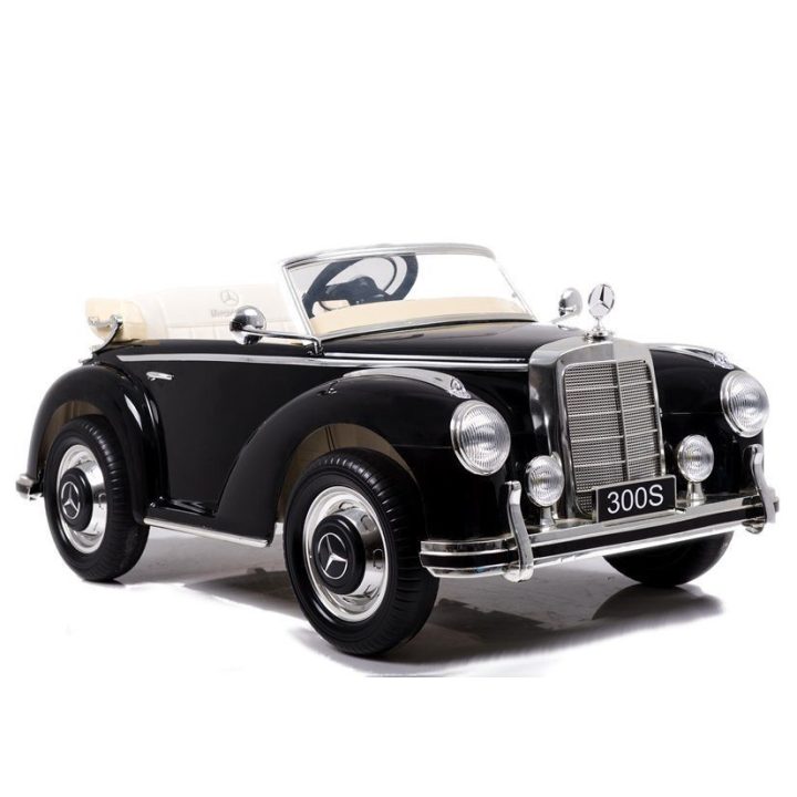 Elektrinis automobilis Mercedes 300S LS-618 – stilingam ir saugiam vaikų pasivažinėjimui.