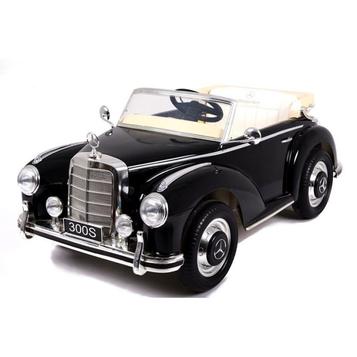 Elektrinis automobilis Mercedes 300S LS-618 – stilingam ir saugiam vaikų pasivažinėjimui.