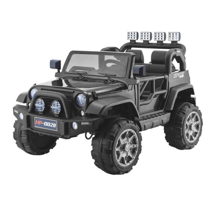 Elektromobilis visureigis Jeep HP012 – pramogai ir nuotykiams lauke.