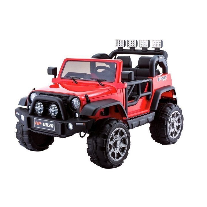 Elektromobilis vaikams Jeep HP012 – nuotykiams ir linksmybėms lauke.