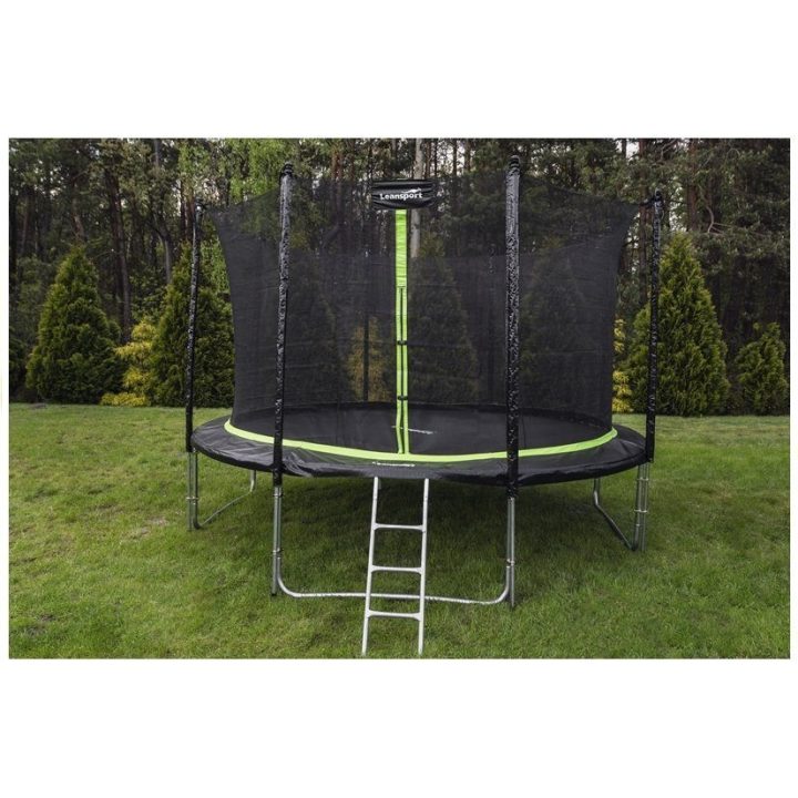 Šokdynė su spyruoklėmis 426 cm Lean Sport PRO – aktyviam laisvalaikiui ir judėjimo džiaugsmui.